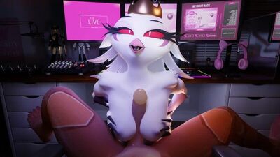 Furry yiff stella bird helluva boss porn sex r34