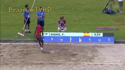 Fatima Diame - Mediterranean Games Complete Highlights - booty bikini fitness sport