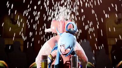 Futa and hentai cum